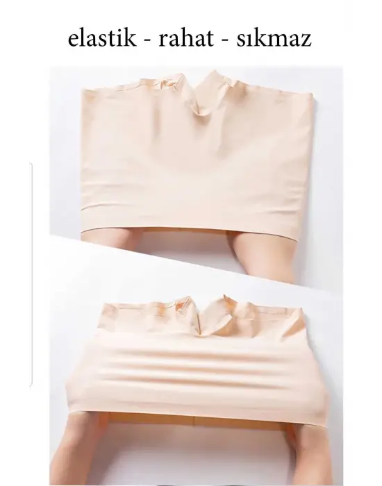 Omarı Dikişsiz Mini Boxer Şort Seti Siyah Beyaz Ten