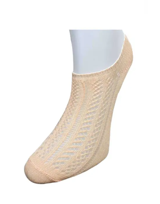 Omarı Kadın Sneaker Stilinde Dantelli Çorap Seti