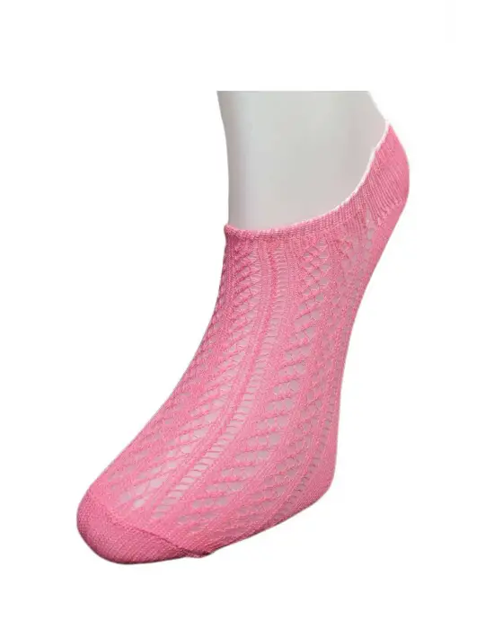 Omarı Kadın Sneaker Stilinde Dantelli Çorap Seti