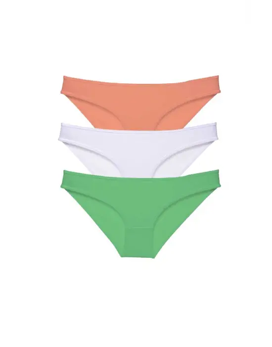 Trend Likralı Kadın Slip Külot Seti