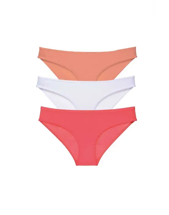 Yüksek Kalite Likralı Kadın Slip Külot Seti