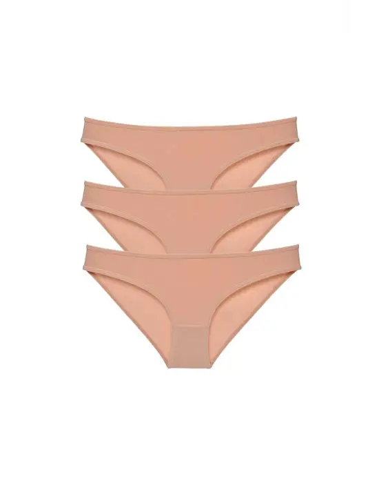 Konforlu Likralı Kadın Slip Külot Seti