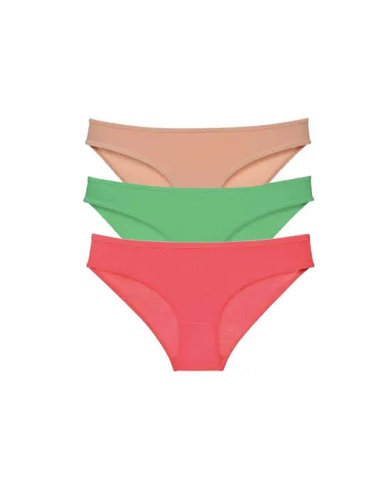 Çarpıcı Set Likralı Kadın Slip Külot