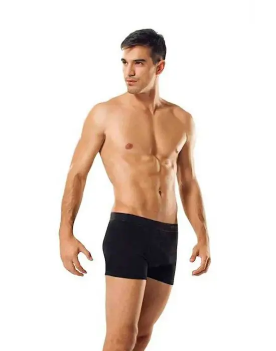 Omarı Tutku Siyah Likralı Erkek Boxer Seti