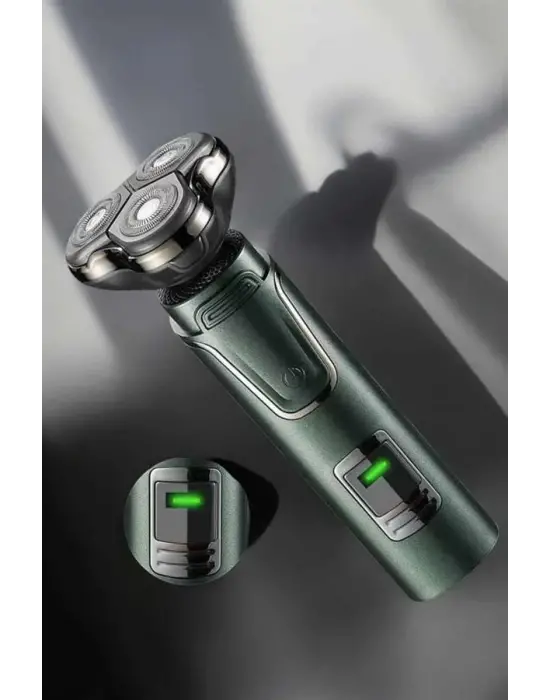 3 Başlıklı Profesyonel Saç Ve Sakal Bakım Seti Vücut, Burun Ve Kulak Tüy Alma