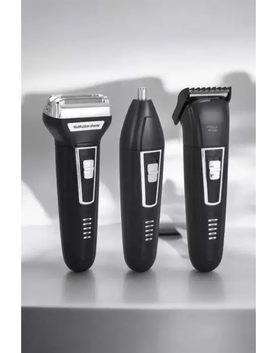 3 Başlıklı Profesyonel Tıraş Makinesi