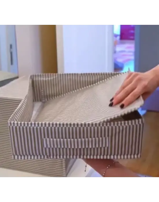 3 Bölmeli Çekmece , Çok Amaçlı Organizer - Çorap Çamaşır Organizer - Masa Üstü Düzenleyici