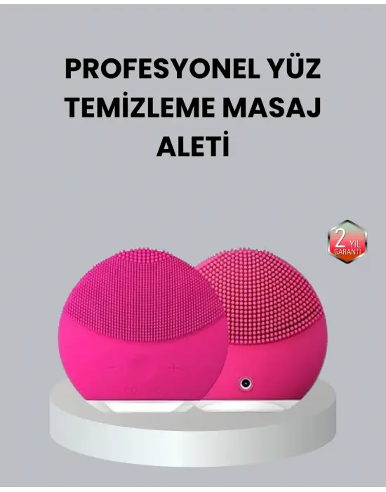 3 Fonksiyonlu Yüz Temizleme Ve Masaj Cihazı – Su Geçirmez, Şarjlı, Ölü Deri Temizleyici Ve Cilt Yenileyici