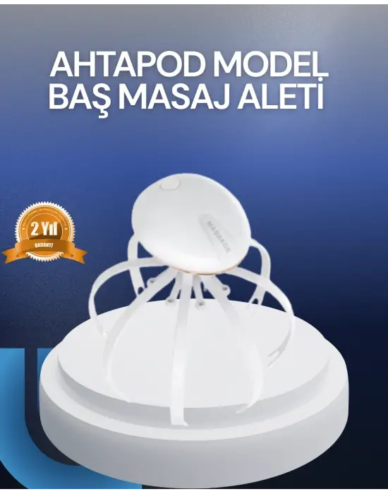 3 Kademeli Elektrikli Kafa Masaj Aleti Stres Giderici Ev Tipi Masaj