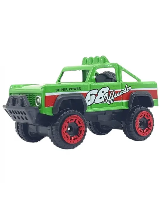 3lü Araba Off-Road Seti - Die Cast - DS045