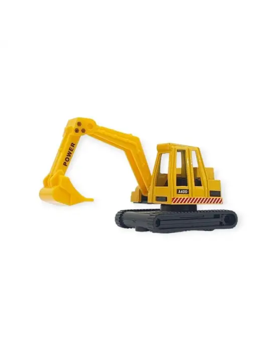 3lü İş Makinaları Road Seti - Die Cast - DS044 - İnşaat