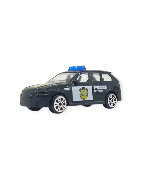 3lü İş Makinaları Road Seti - Die Cast - DS044 - Polis