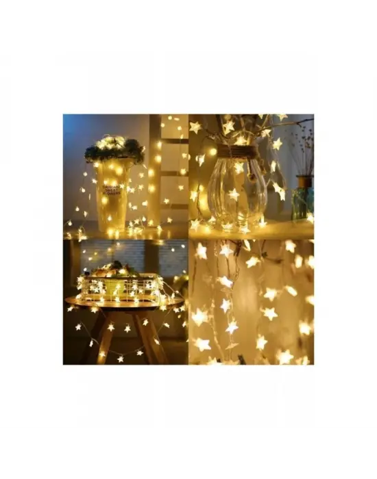 3 Metre Yıldız Şekilli Led Işık