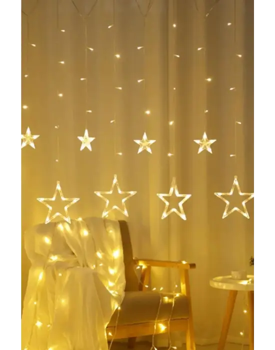 3 Metre Yıldız Şekilli Led Işık