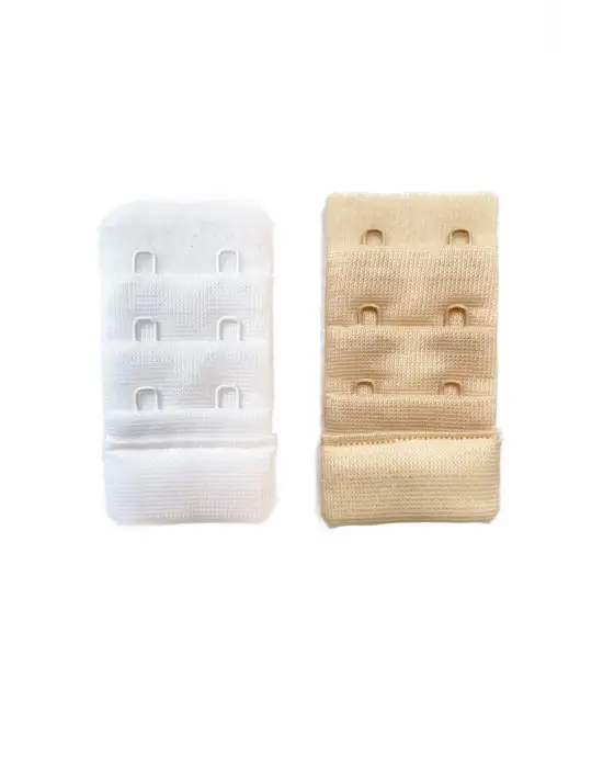 Omarı Sütyen Uzatıcı Kopça Seti - Beyaz Ten