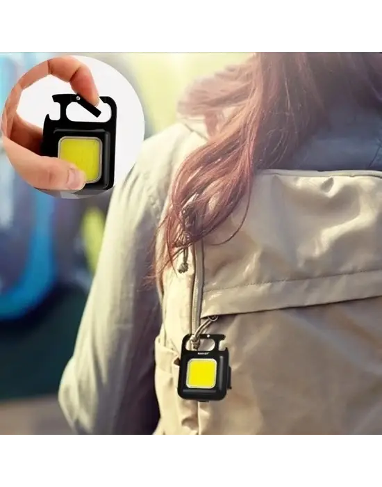 30 Ledli  Mıknatıslı Mini Anahtarlık Flash Kamp Lambası