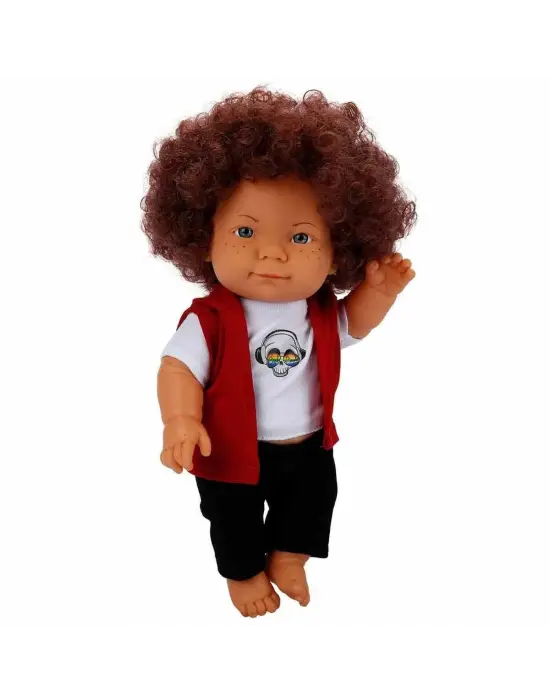 30151 Sunman, Curly Kıvırcık Saçlı Bebek 35 cm