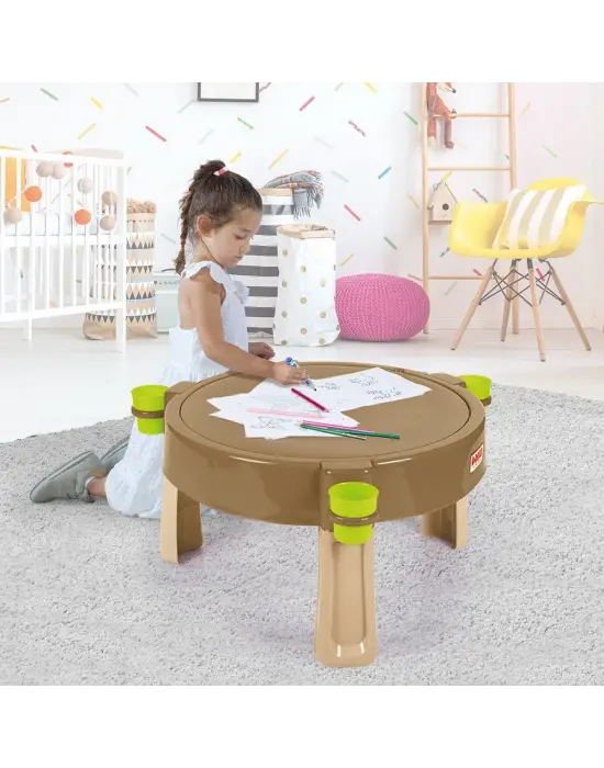 3076 Kum Su Aktivite Masası 4 ü 1 Arada -Dolu