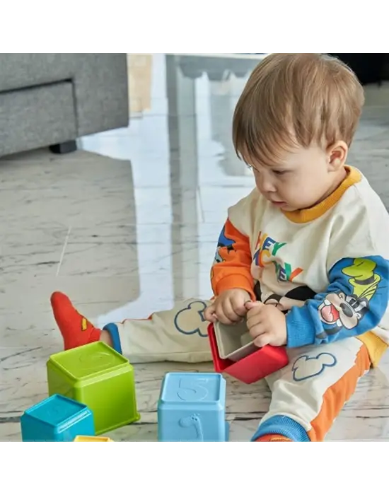 30798-LC EĞİTİCİ KAPLAR RENKLİ ZOO