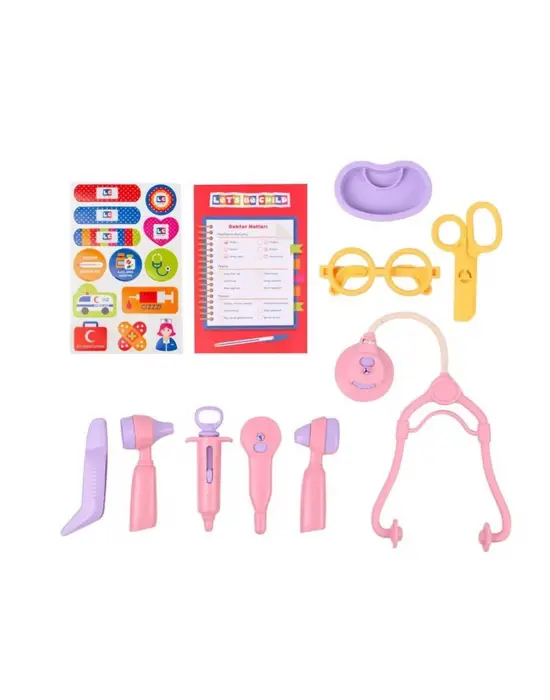 Omarı Çantalı Doktor Oyun Seti - Eğlenceli ve Eğitici Oyuncak