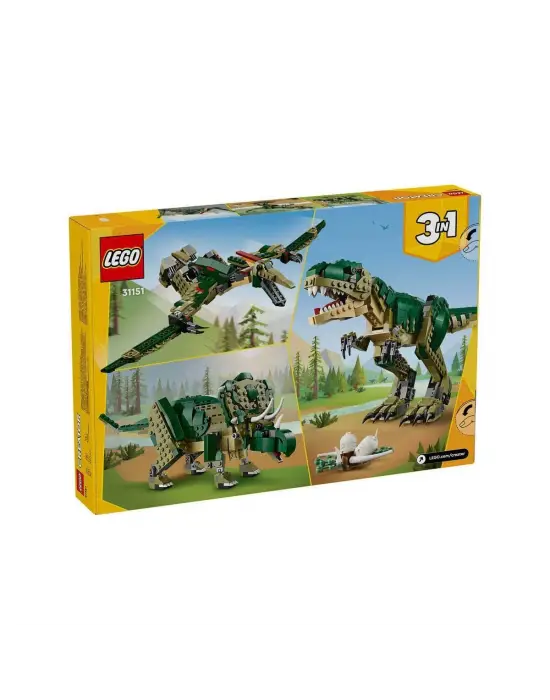 31151 Lego Creator 3ü1 arada T. rex 626 parça +9 yaş