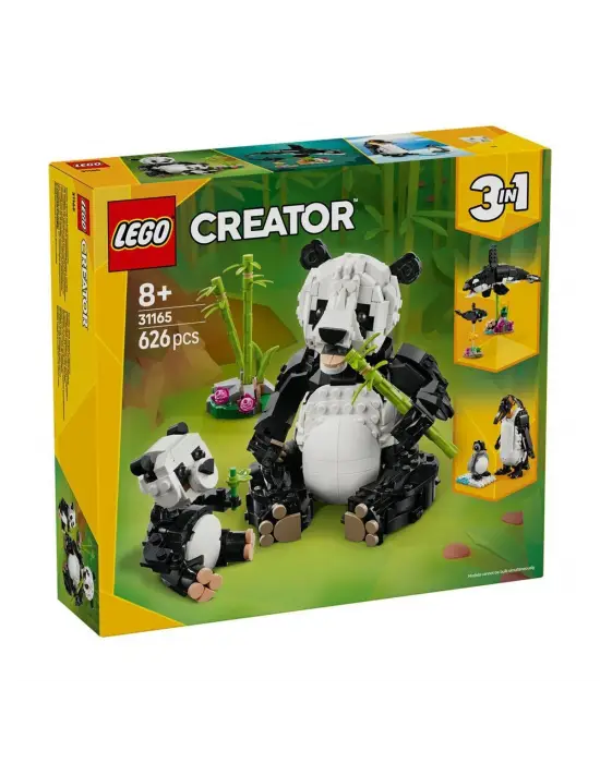 31165 Lego Creator 3in1 - Panda Ailesi 626 parça +8 yaş