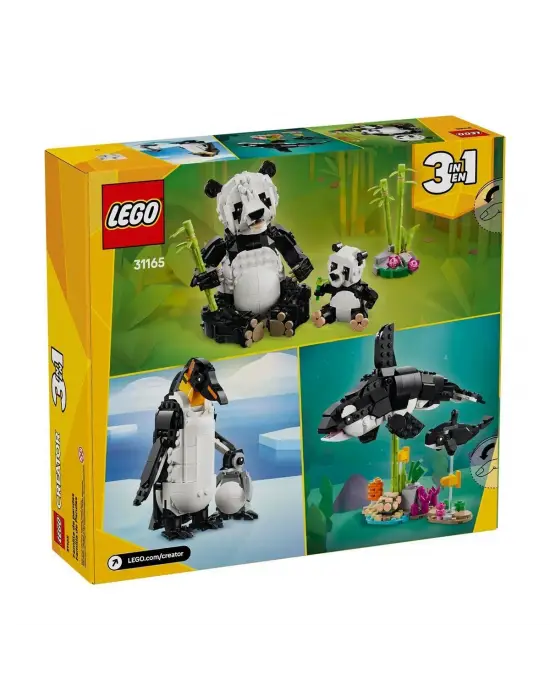 31165 Lego Creator 3in1 - Panda Ailesi 626 parça +8 yaş