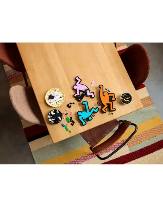 Omarı Dans Eden Figürler Lego Seti - Keith Haring İkonları Parça +18 Yaş