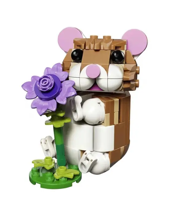 31376 Lego Creator 3in1 Sevimli Hamster ile Çiçek 166 parça +7 yaş