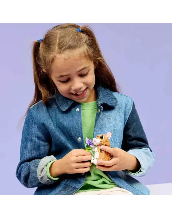 31376 Lego Creator 3in1 Sevimli Hamster ile Çiçek 166 parça +7 yaş