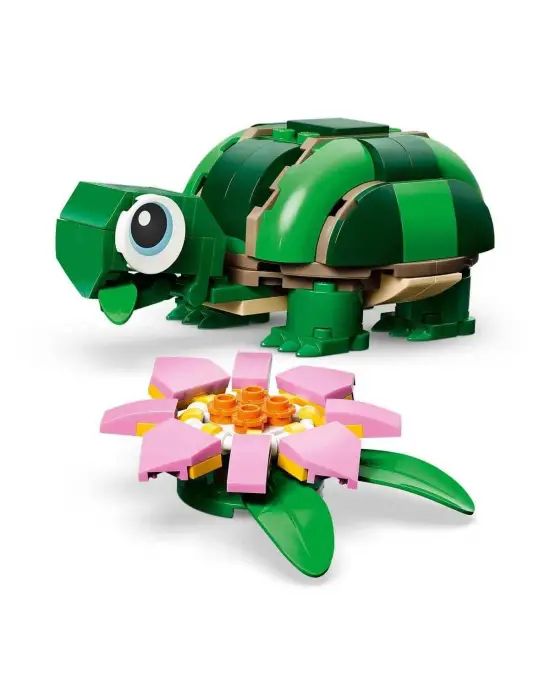 31377 Lego Creator 3in1 Kaplumbağa ile Nilüfer Çiçeği 124 parça +7 yaş