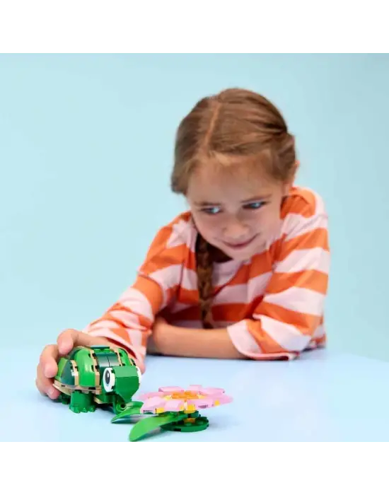 31377 Lego Creator 3in1 Kaplumbağa ile Nilüfer Çiçeği 124 parça +7 yaş