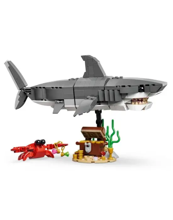 31381 Lego Creator 3in1 Acımasız Köpek Balığı ile Hazine Sandığı 379 parça +8yaş