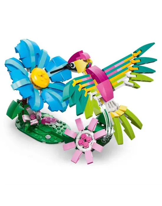 31384 Lego Creator 3in1 Vahşi Hayvanlar: Renkli Sinek Kuşu 312 parça +8 yaş