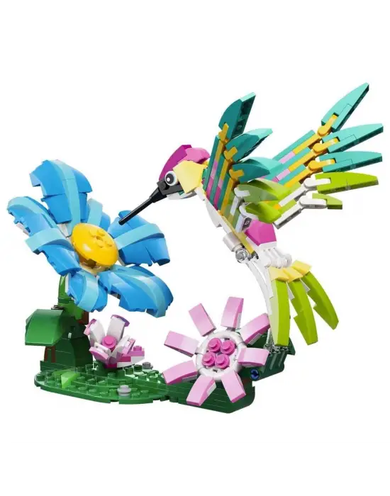 31384 Lego Creator 3in1 Vahşi Hayvanlar: Renkli Sinek Kuşu 312 parça +8 yaş