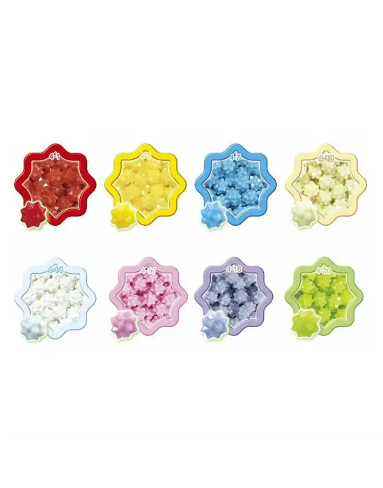 Omarı Renkli Yıldız Boncuk Yedek Paketi