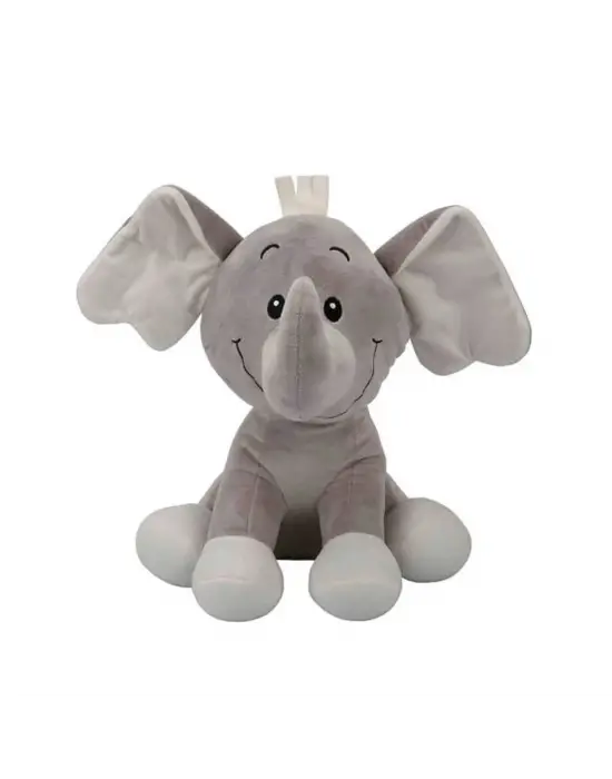 3182 Oturan Peluş Hayvanlar 35 cm Hipopotam-İnek-Fil-Maymun