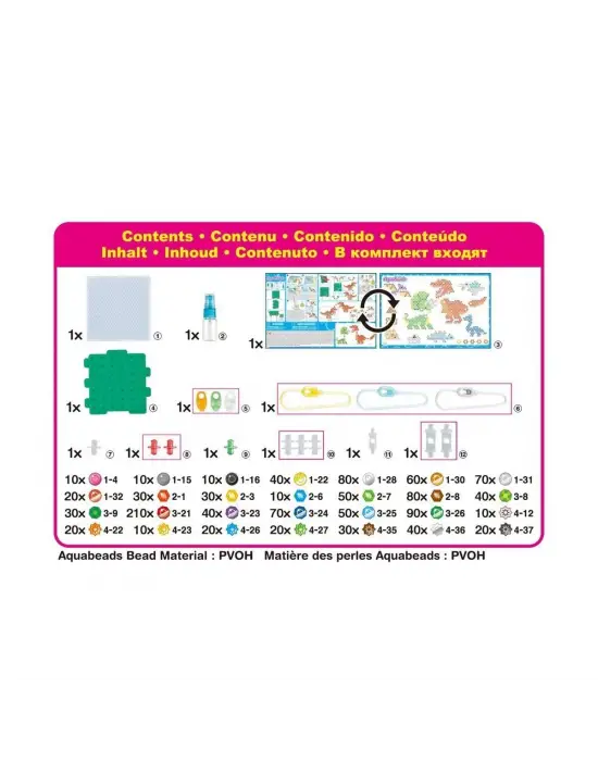 Omarı Yaratıcı Dinozor Oyuncak Seti - Parça
