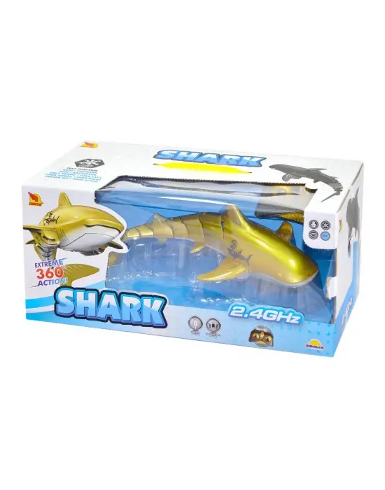 Omarı 30 cm Kumandalı Şarjlı Köpek Balığı Oyuncak