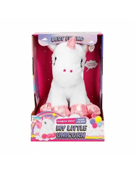 Omarı Işıklı My Little Unicorn Peluş Oyuncak