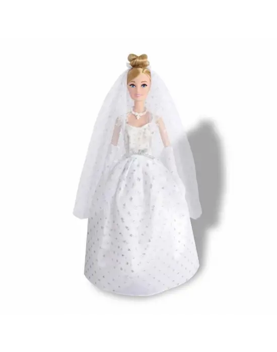 3381 SUN-RST-SIS-Gelinlikli Manken Bebek Alisha 29 cm - Sunman