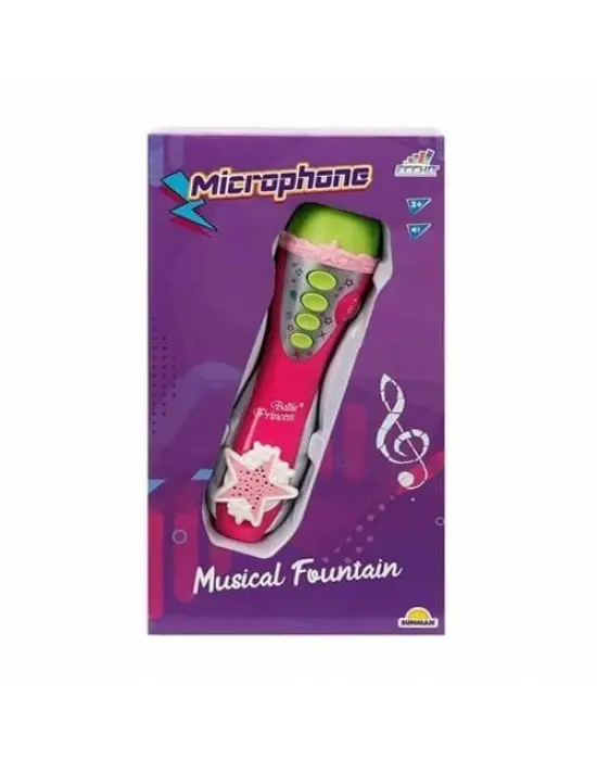 34564 Müzikli Karaoke Mikrofon -Sunman