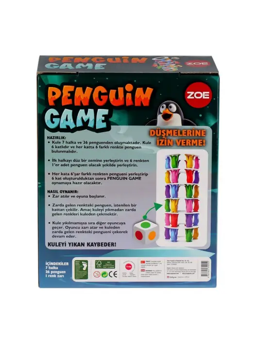 35005 Zoe Penguin Tower Denge Oyunu