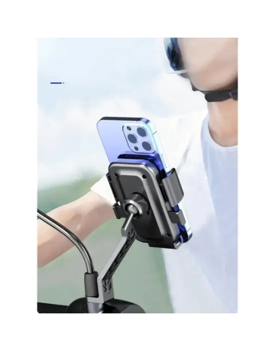 360° Dikiz Aynası Bisiklet Motosiklet Telefon Tutucu
