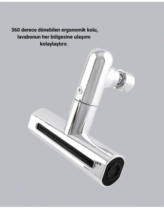 360° Dönebilen Musluk Başlığı 4 Fonksiyonlu Su Tasarruflu Ve Dayanıklı