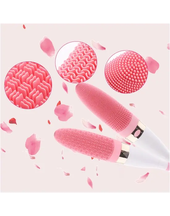 Omarı ° Dönebilen Titreşimli Duş Masaj Fırçası