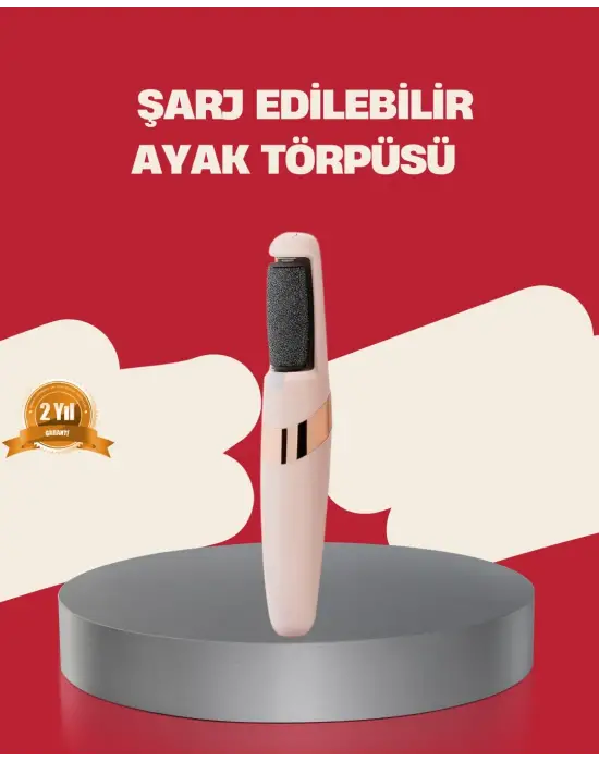 360° Etkili Elektrikli Ayak Bakım Aleti Nasır Giderici