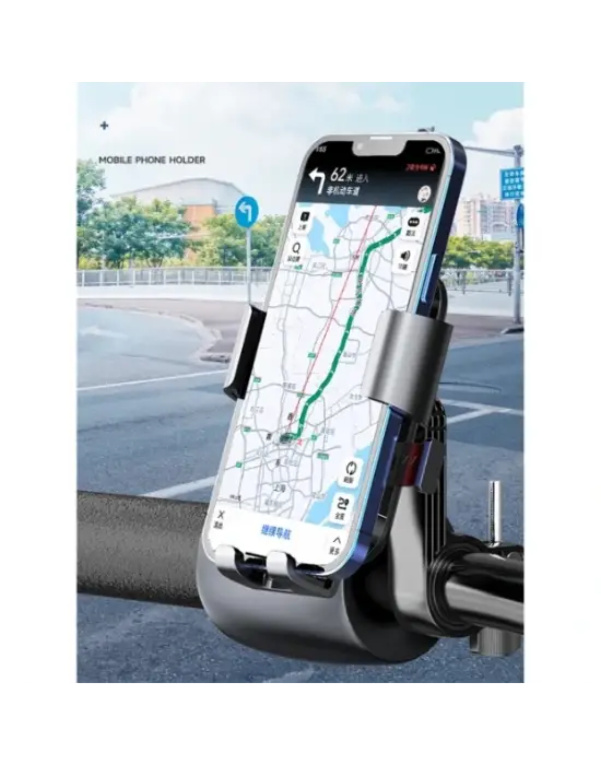 360° Gidon Bisiklet Motosiklet Telefon Tutucu