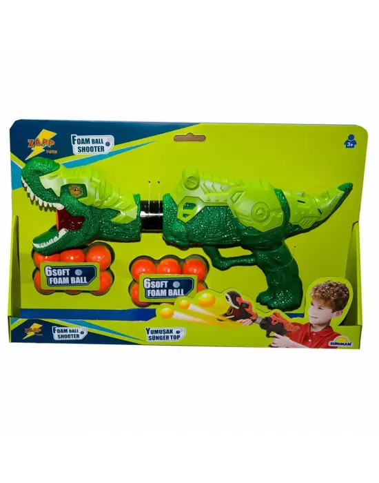 3620 SURAT-ZAP-Silah Top Atan Dinozor 12 Toplu 2 Renk - Sunman