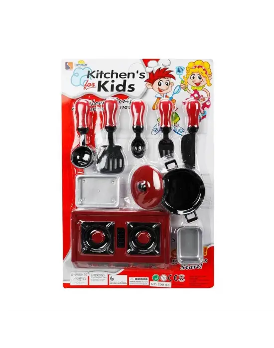 37004 Sunman, Mutfak Gereçleri Seti 10 Parça